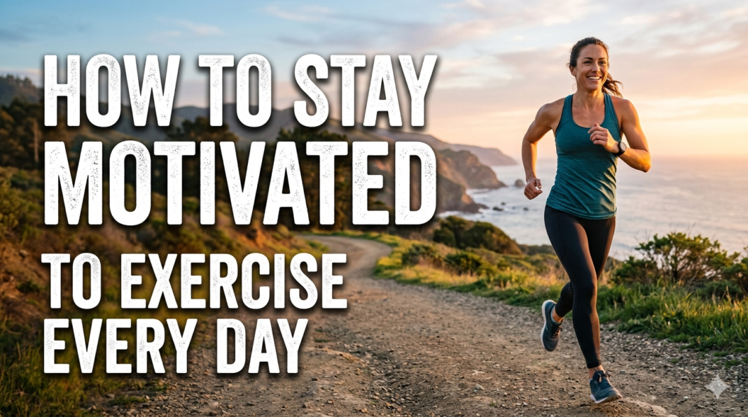 How to Stay Motivated to Exercise Every Day