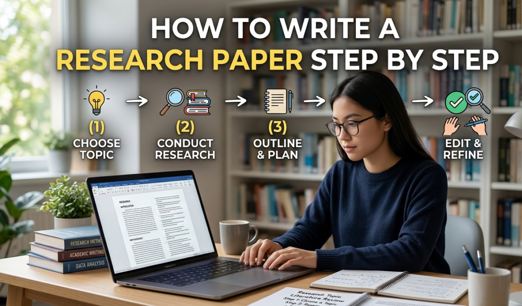 How to Write a Research Paper Step by Step