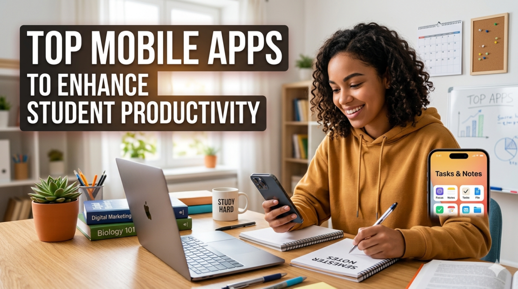 Top Mobile Apps to Enhance Student Productivity
