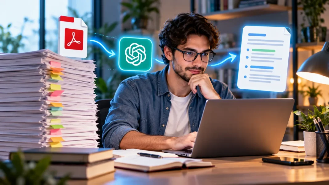 How to Summarize Long PDF Documents Using AI