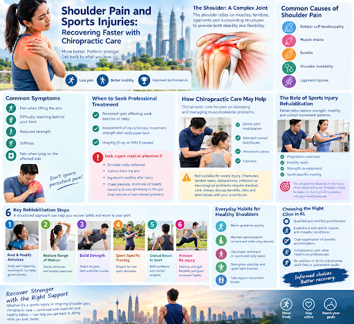 Shoulder Pain and Sports Injuries: Recovering Faster with Chiropractic Care